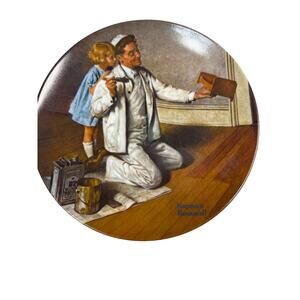 Norman Rockwell plate “The Painter” the only limited edition. R.S.A. 1983